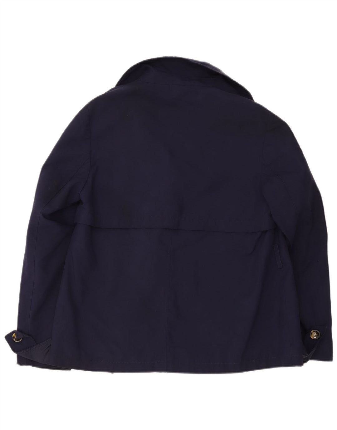 Trenci scurt pentru femei Marks & Spencer UK 14 mare poliester bleumarin
