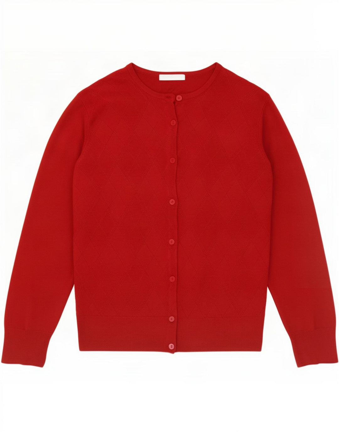 Pulover cardigan pentru femei Marks & Spencer UK 12 Medium Red Acrilic
