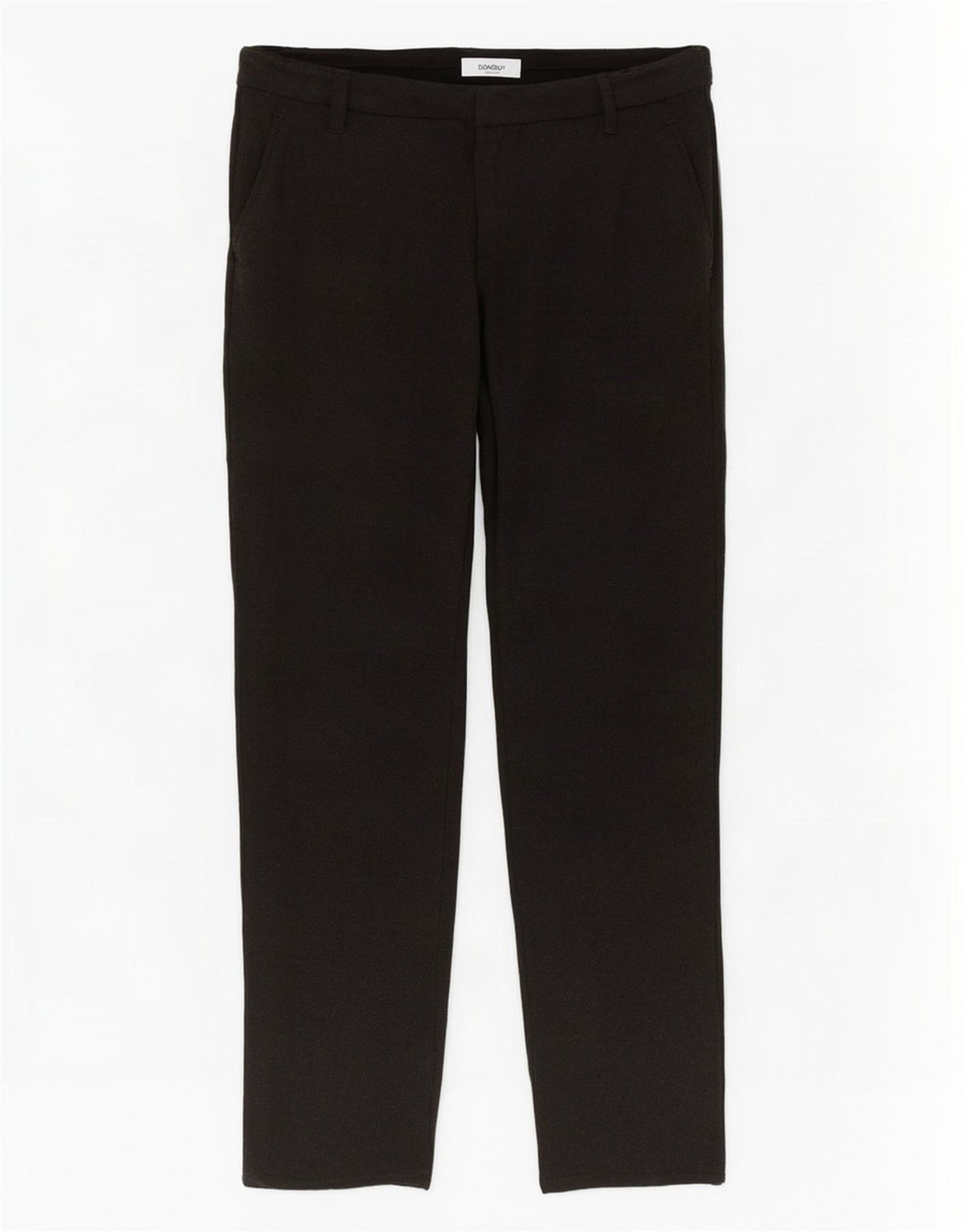 Dondup Pantaloni chino subțiri pentru bărbați L36 L28 Viscoză neagră