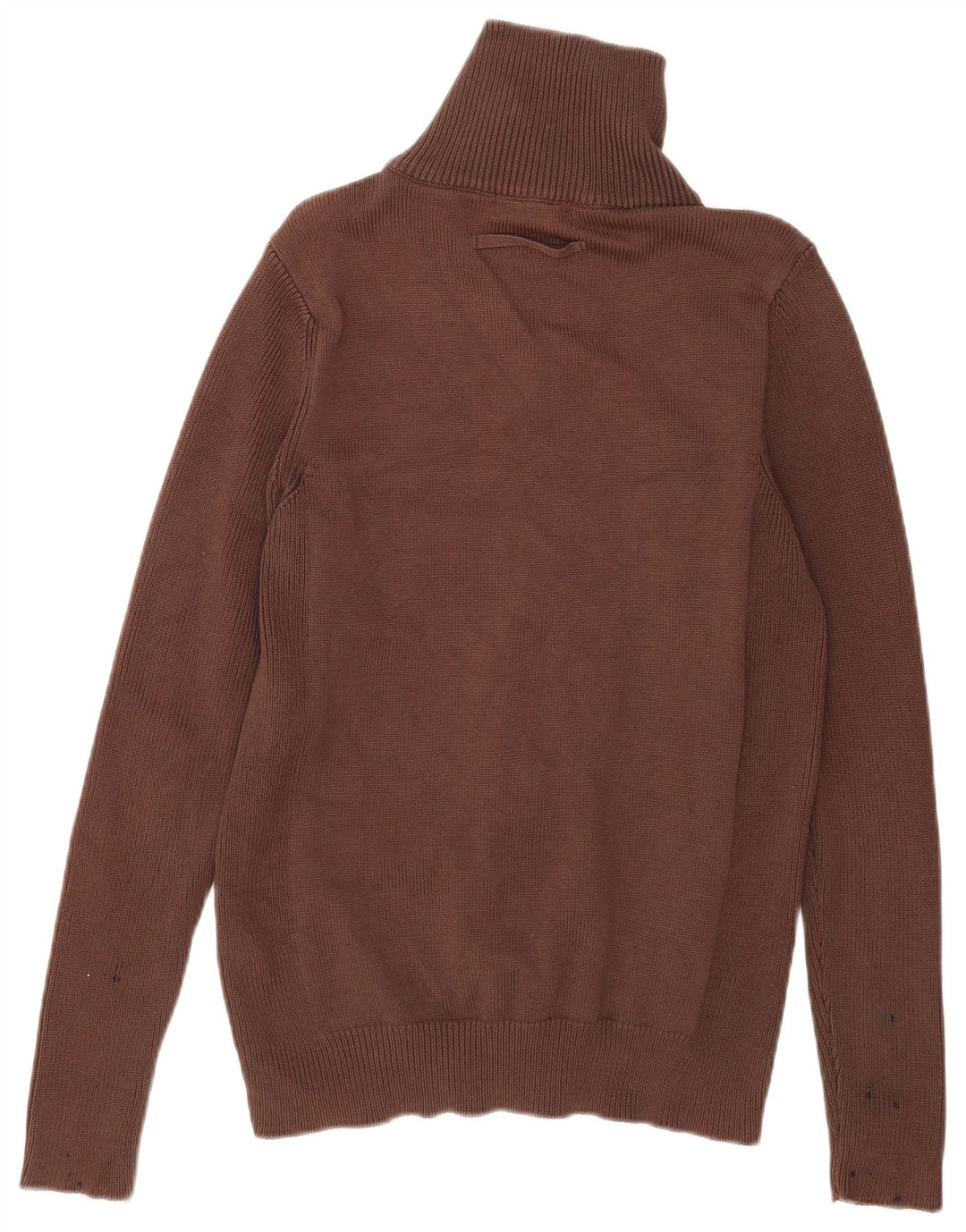 Pulover cardigan pentru bărbați Zara, mare, maro, bumbac