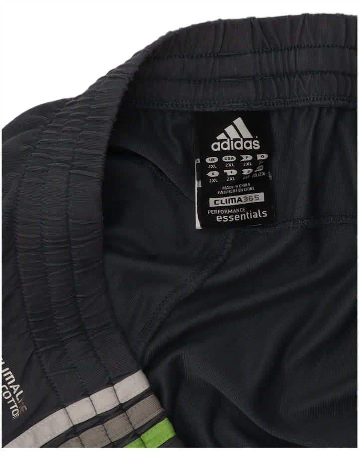 Pantaloni scurți sport Adidas Clima 365 pentru bărbați 2XL bumbac gri