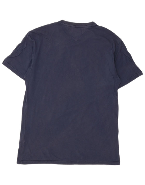 Tricou pentru bărbați Tommy Hilfiger Top XS Bumbac bleumarin