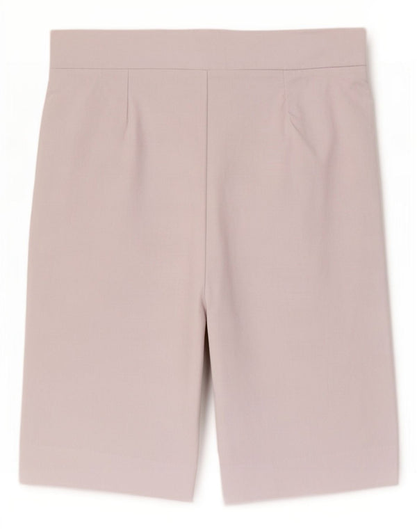 Marks & Spencer Pantaloni scurți casual pentru femei Autograph UK 18 XL W34 White Viscose