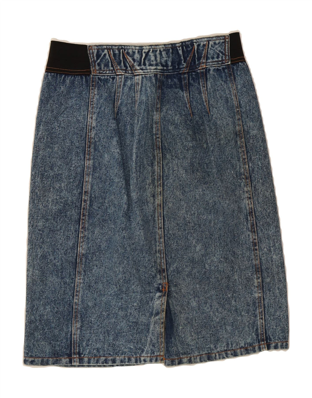 VINTAGE Womens Denim Skirt W30 Medium  Blue Vintage Vintage and Second-Hand Vintage from Messina Hembry 