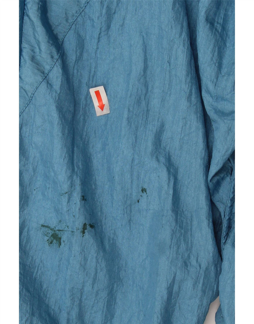 VINTAGE Mens Tracksuit Top Jacket Large Blue Colourblock Polyamide Vintage Vintage and Second-Hand Vintage from Messina Hembry 