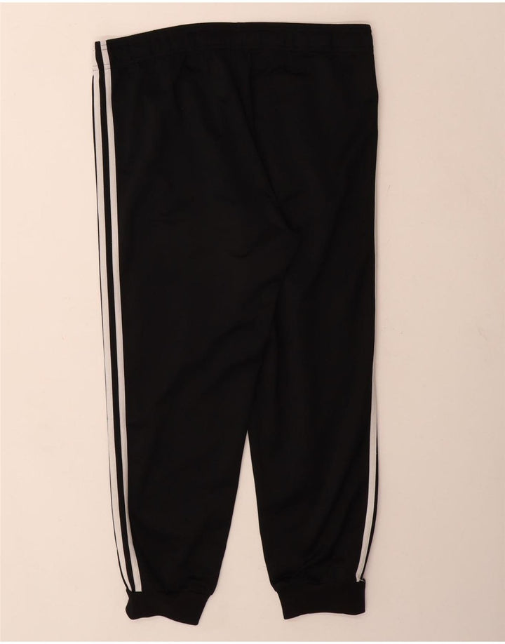 Pantaloni de trening Adidas pentru bărbați Joggeri poliester mediu negru