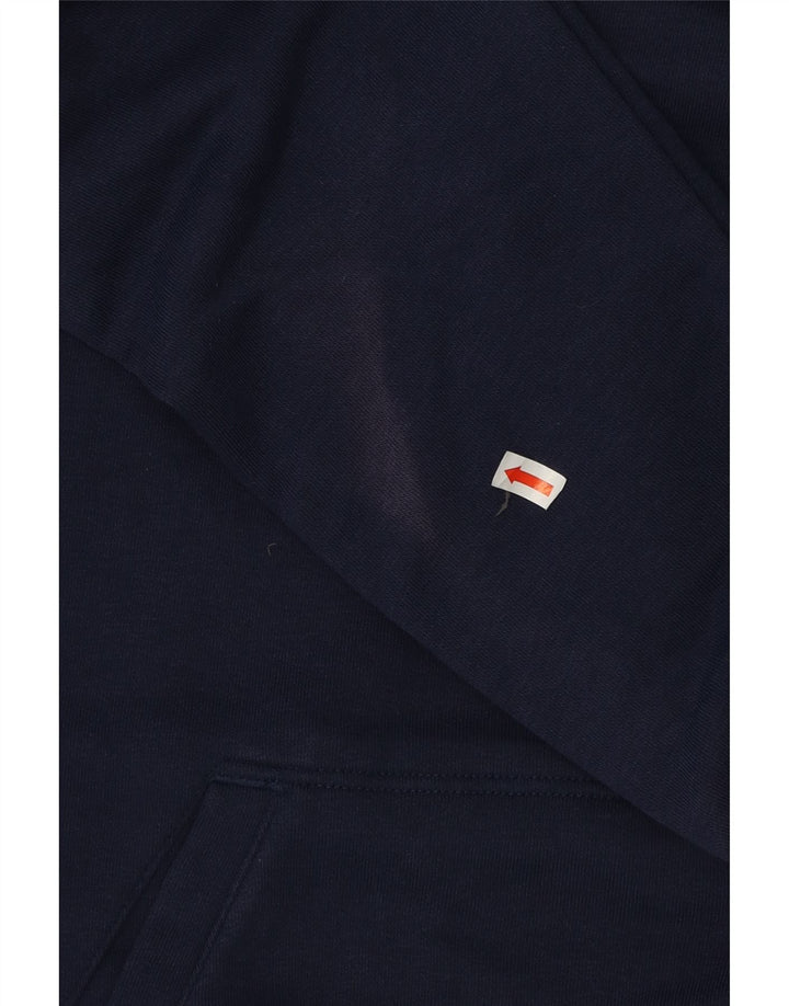 PUMA Mens Hoodie Jumper Large Navy Blue Cotton Vintage Puma and Second-Hand Puma from Messina Hembry 