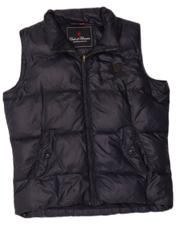 Gilet căptușit pentru bărbați Conte of Florence UK 42 XL poliester bleumarin