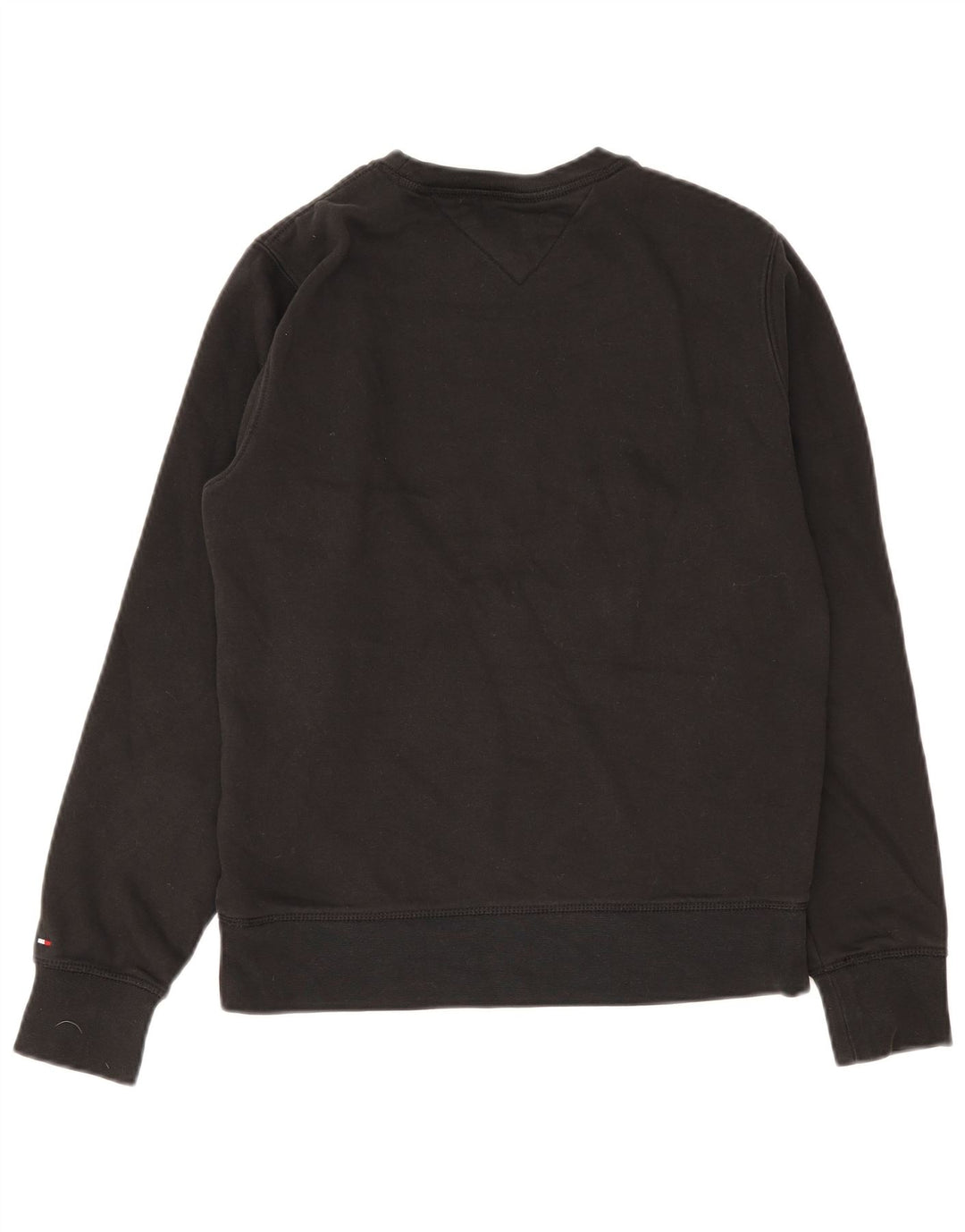 Hanorac grafic pentru bărbați Tommy Hilfiger Pulover mic negru