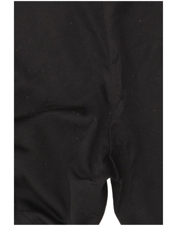 Pantaloni de trening Capri Nike pentru femei US 8/10 Poliester mediu negru