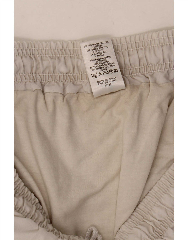 Pantaloni scurți sport pentru bărbați Adidas XL poliester alb