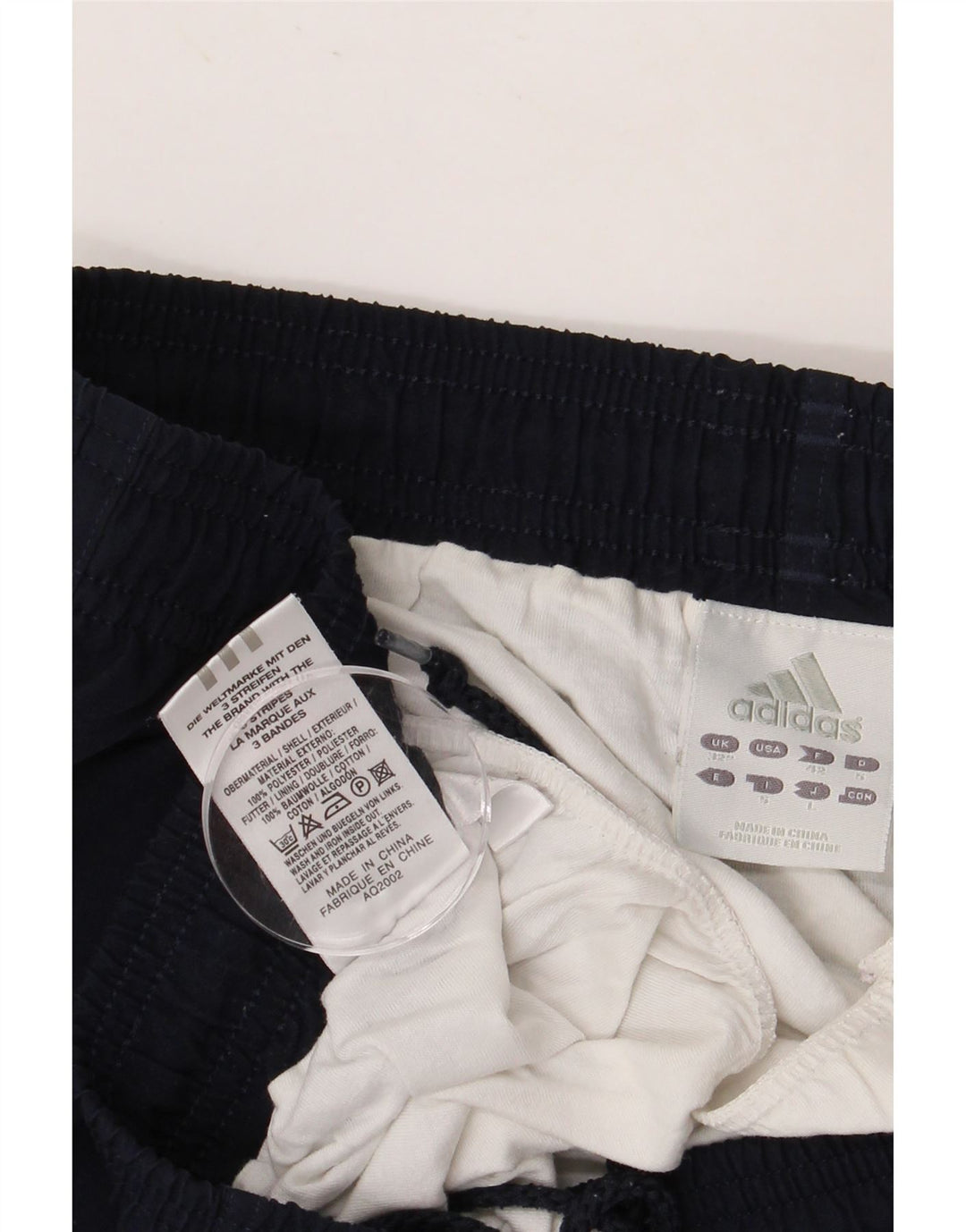 Pantaloni scurți sport ADIDAS pentru bărbați, poliester mediu albastru bleumarin