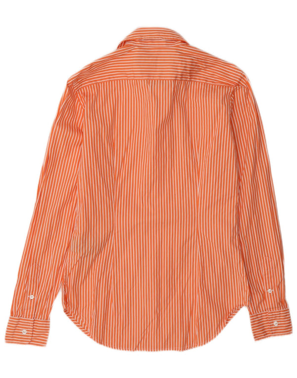 Cămașă pentru femei Ralph Lauren US 4 Small Portocaliu din bumbac cu dungi
