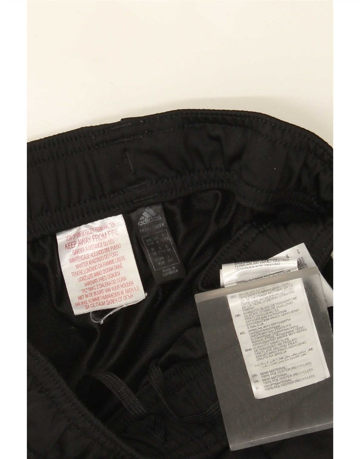 Pantaloni de trening Adidas baieti 11-12 ani poliester negru