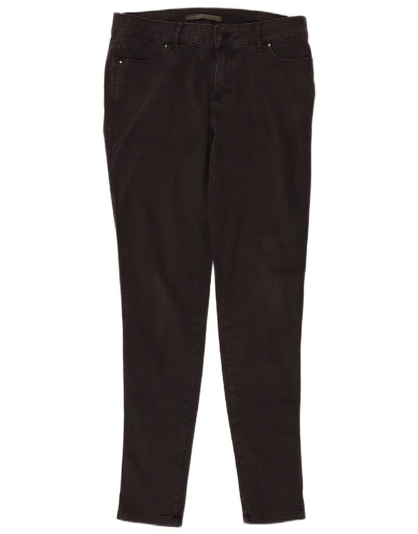Pantaloni de damă Zara skinny casual EU 42 Large W32 L32 Bumbac gri