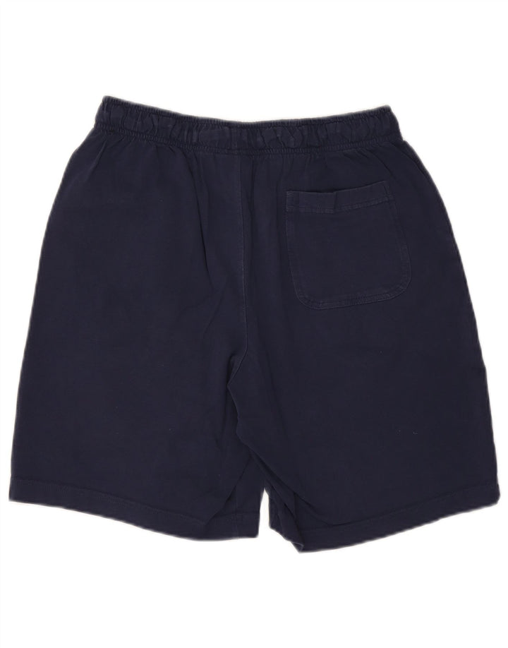 Pantaloni scurți sport Nike pentru bărbați, mari, albastru, bumbac