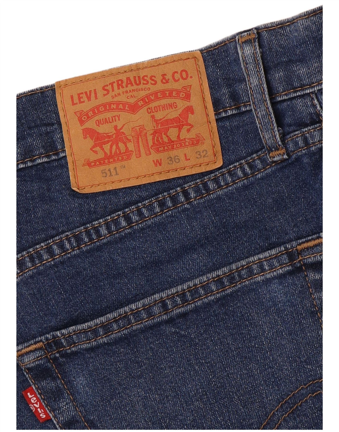 Blugi 511 Slim LEVI'S pentru bărbați W36 L32 albastru