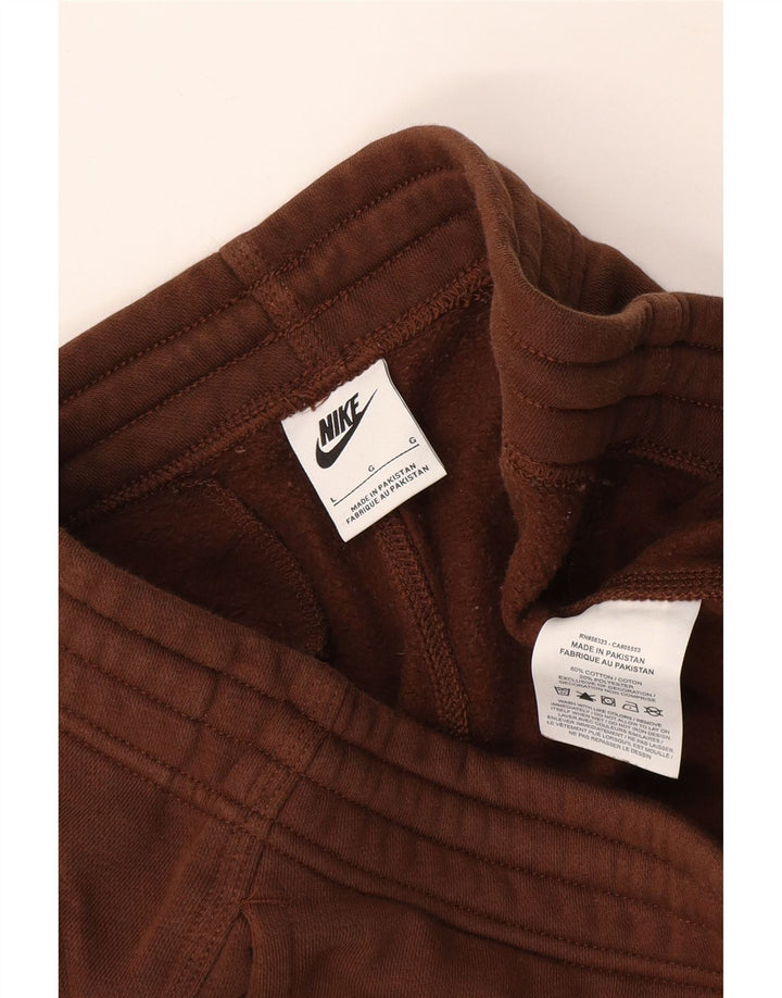 Pantaloni de trening Nike pentru bărbați Joggeri mari, maro, bumbac