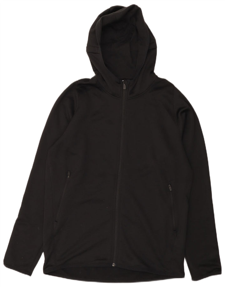 Pulover Adidas Climalite Zip pentru bărbați, mare, negru, poliester