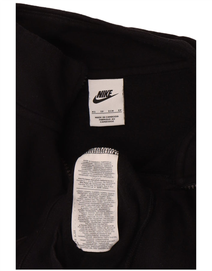 Jachetă de trening pentru bărbați Nike XS, bumbac color bloc negru