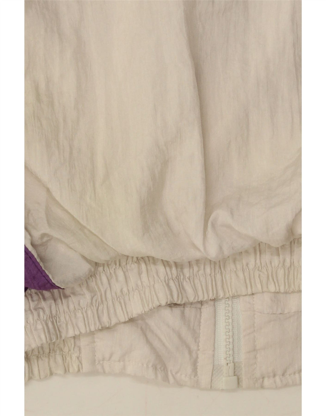 Jachetă de trening supradimensionată pentru femei VINTAGE UK 10 Small White