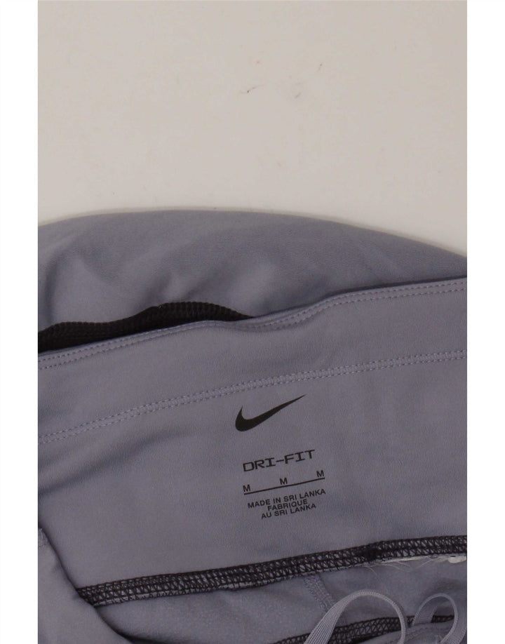 Leggings Nike Dri Fit pentru femei UK 14 Mov mediu Colorblock