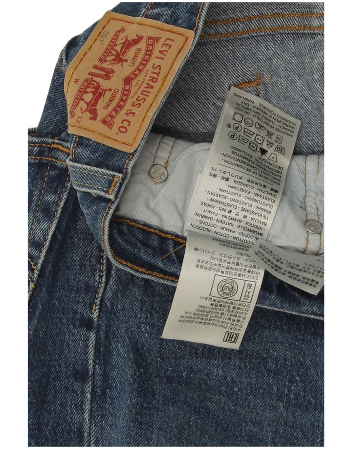 Blugi drepti pentru bărbați Levi's 501 W30 L30 Bumbac albastru