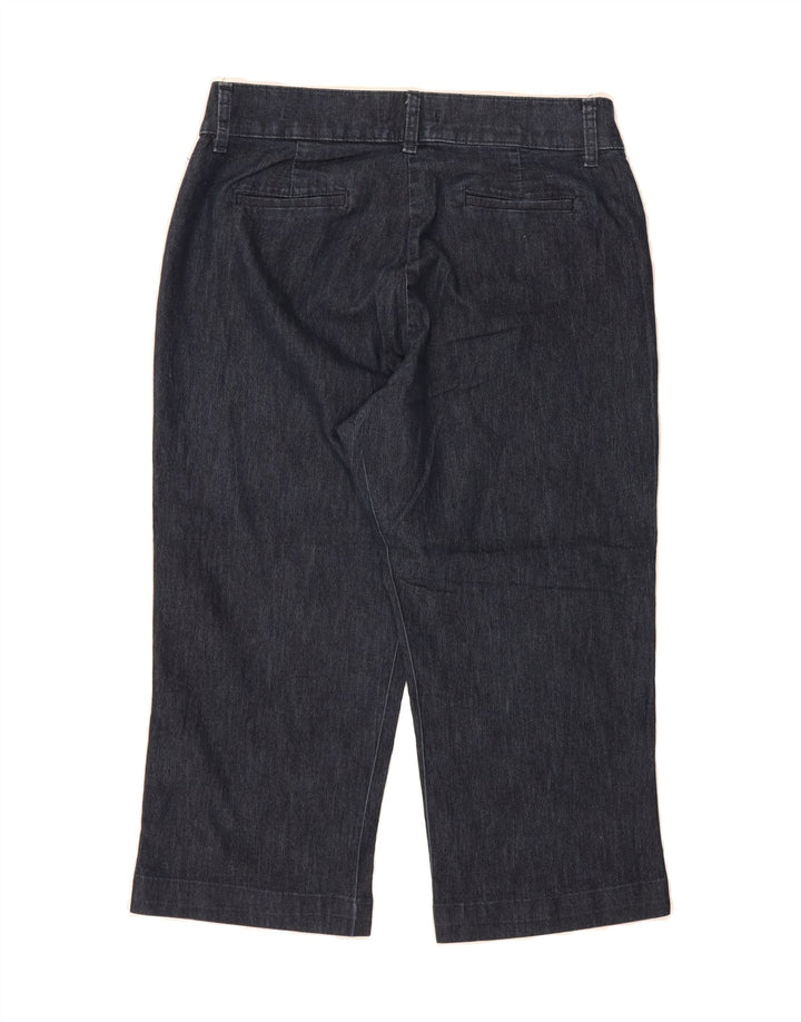 LEE Womens Capri Jeans US 10 Large W32 L20 Navy Blue Cotton Vintage Lee and Second-Hand Lee from Messina Hembry 