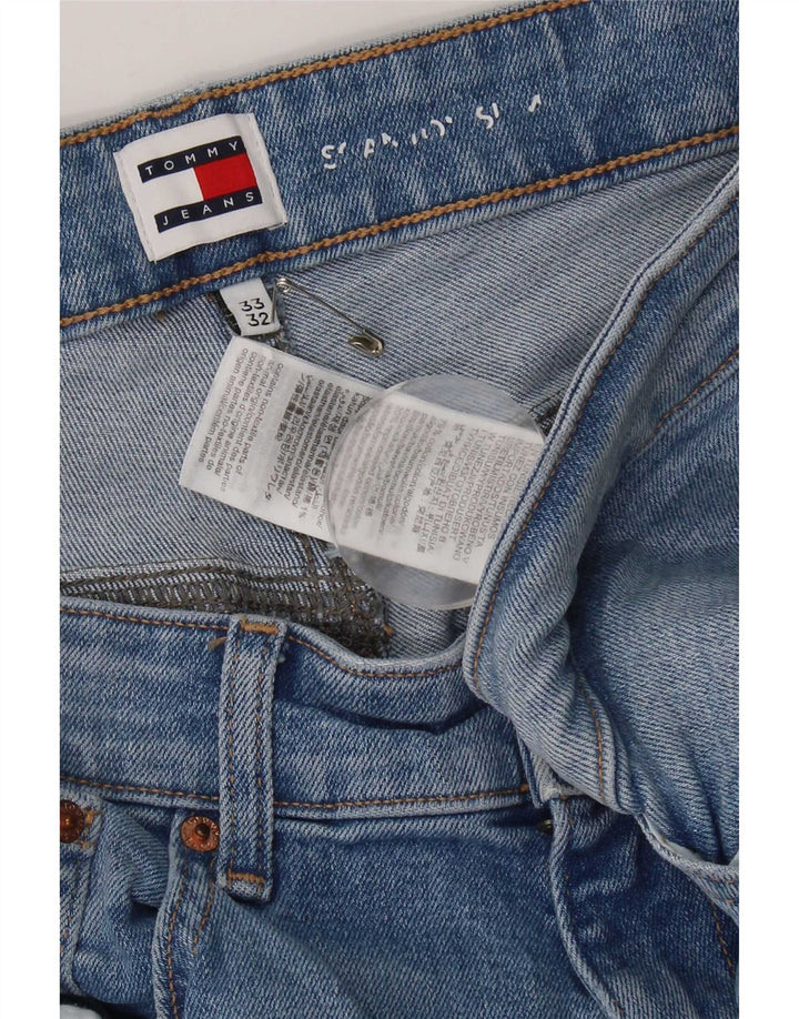 Blugi slim pentru bărbați Tommy Hilfiger W33 L32 bumbac albastru