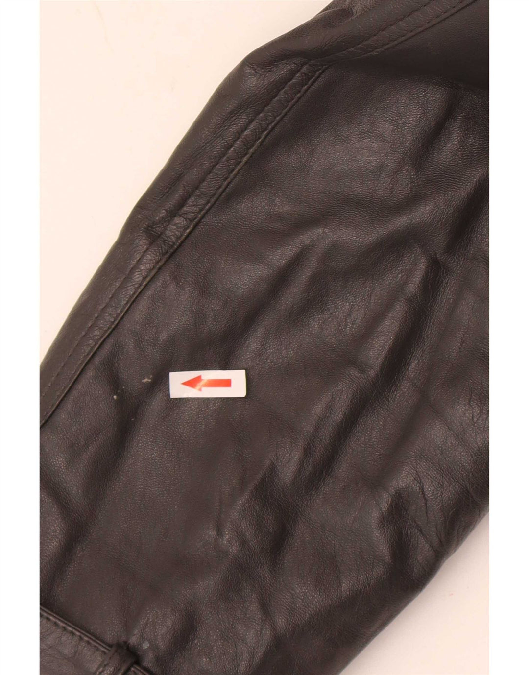 Jachetă de piele vintage pentru bărbați UK 36 Small Gri