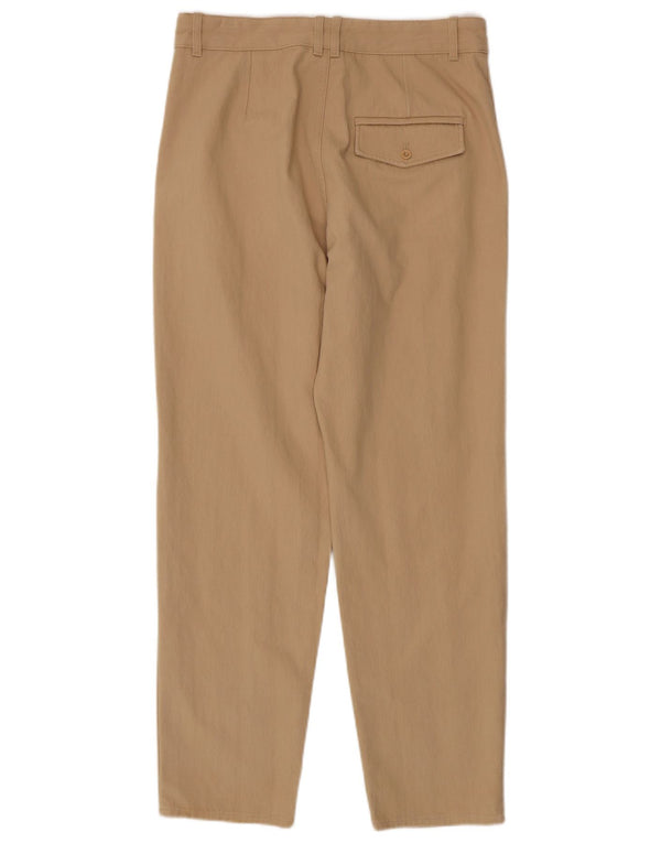Pantaloni chino drepți Cos pentru femei EU 38 Medium W28 L29 Bej Bumbac