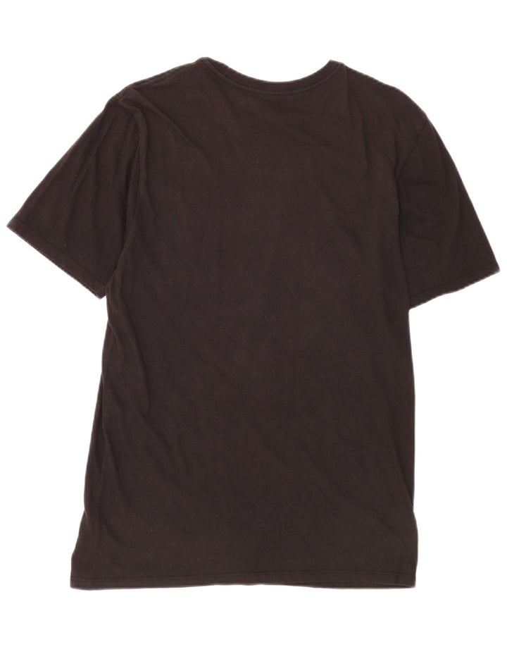 Tricou grafic pentru bărbați Hurley Top mediu din bumbac negru