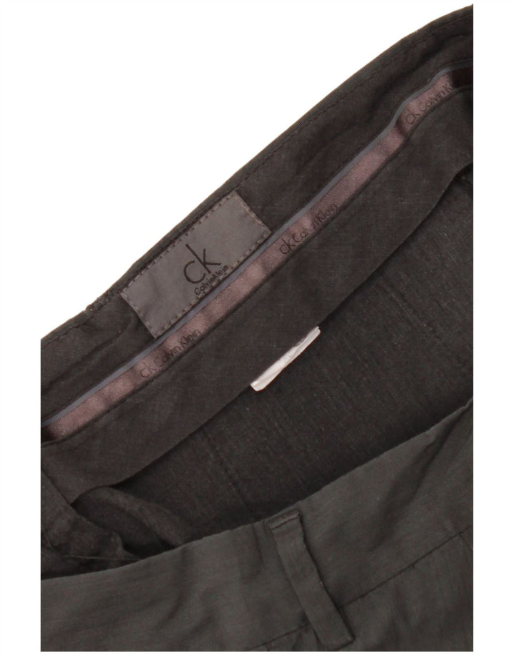 Pantaloni chino slim pentru bărbați CALVIN KLEIN L32 L28 gri