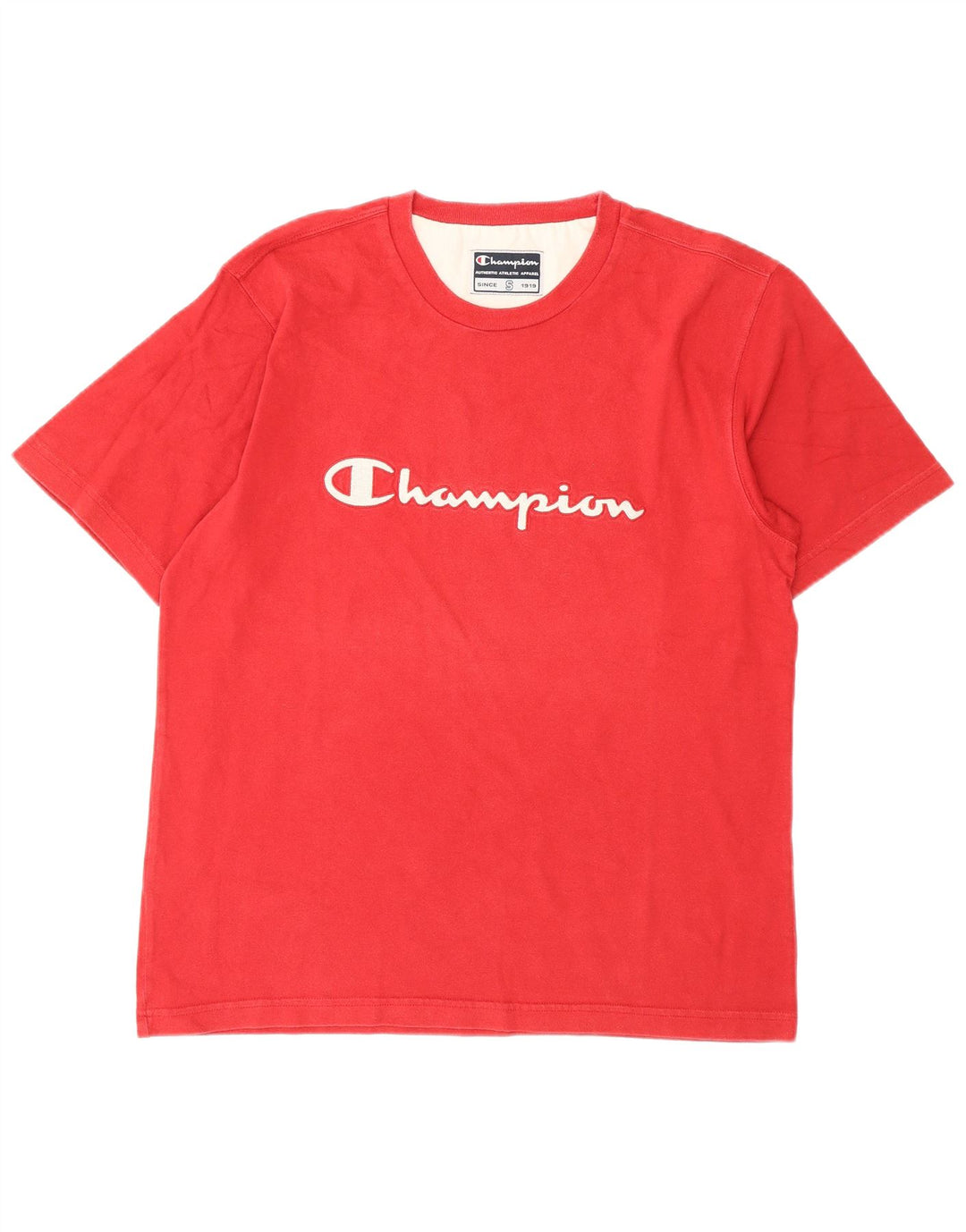 Tricou grafic pentru bărbați Champion Top mic, roșu, bumbac