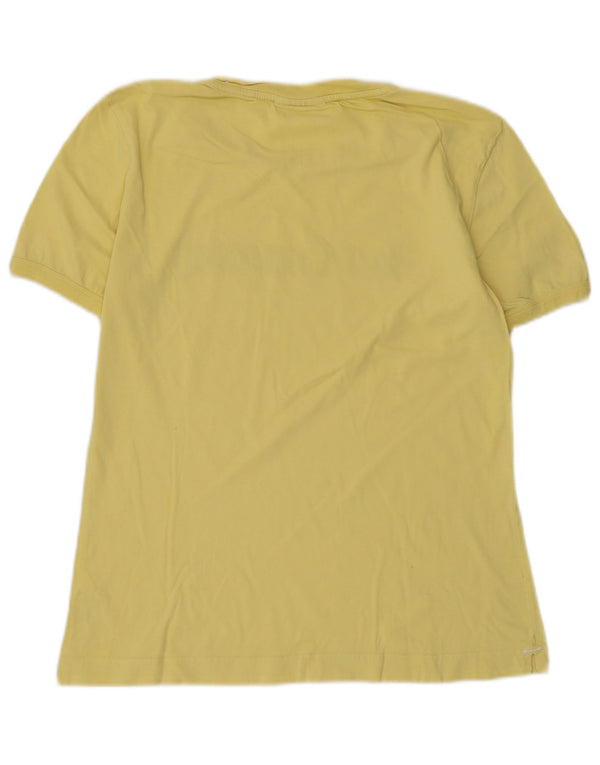 Tricou grafic Best Company pentru femei Top UK 12 Medium Yellow Bumbac