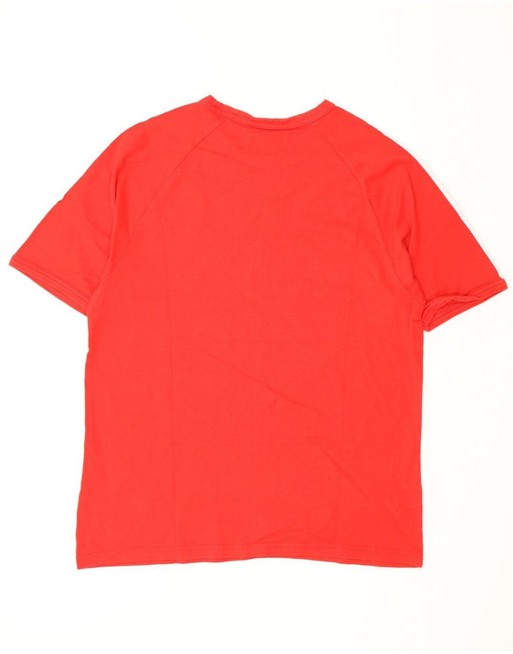 Tricou pentru bărbați Adidas Top mare bumbac roșu