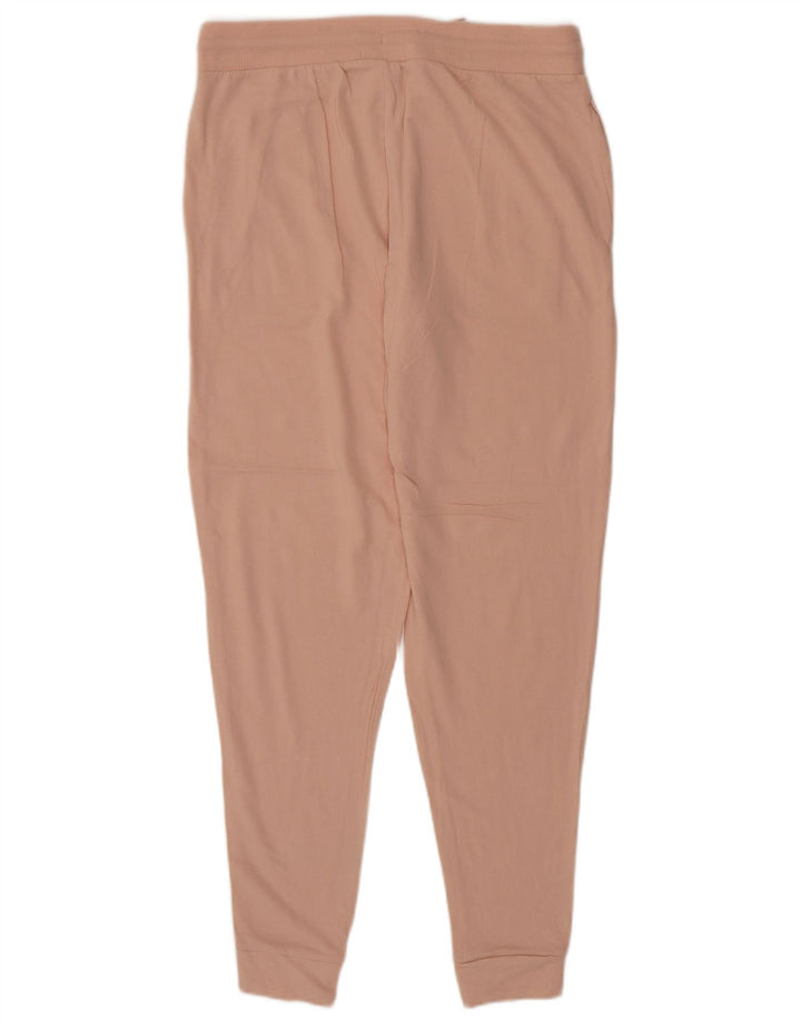 TOMMY HILFIGER Pantaloni de trening pentru femei Pantaloni de jogging UK 14 Bumbac roz mare