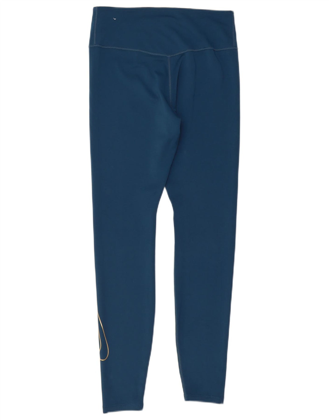 Leggings Nike Dri Fit Graphic pentru femei UK 12 Poliester albastru mediu