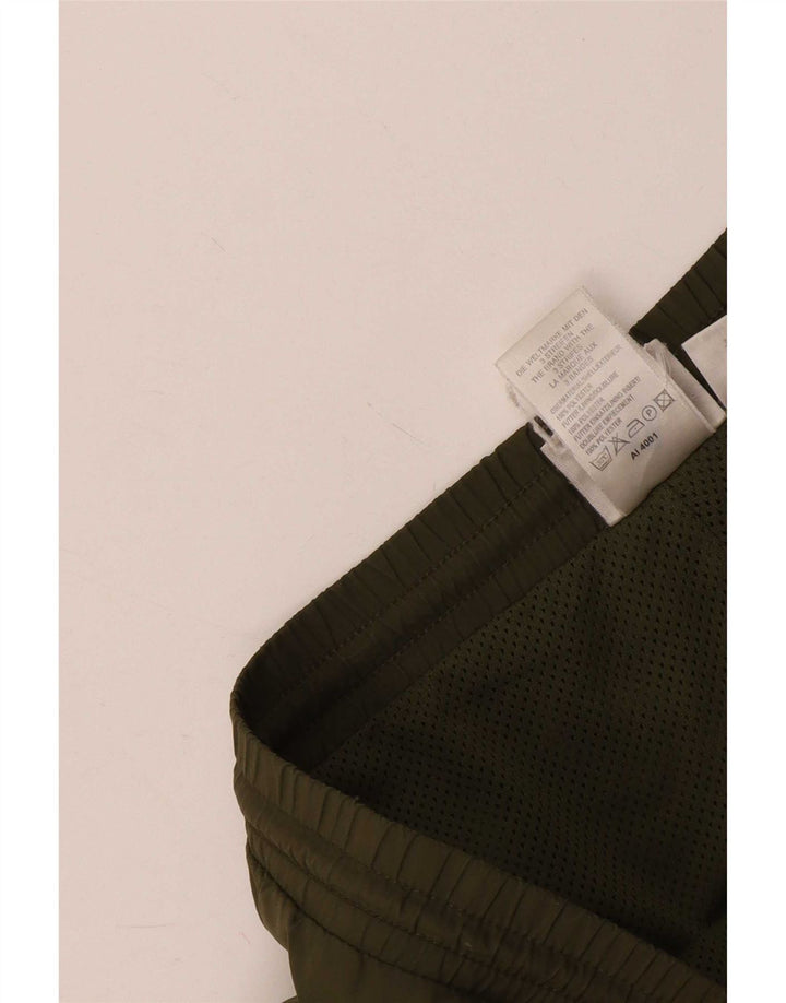 Pantaloni de trening Adidas pentru bărbați, poliester mediu kaki