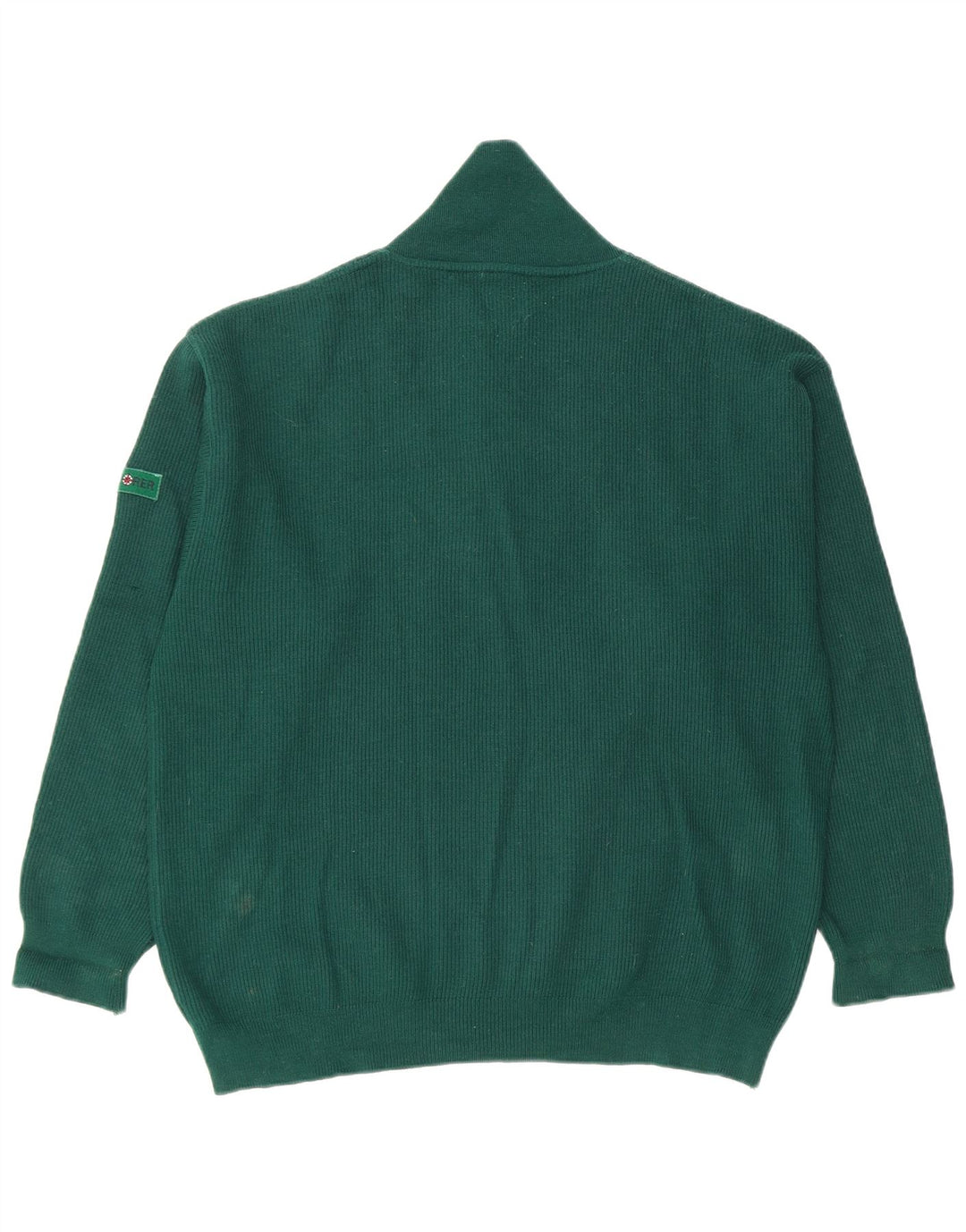 Pulover pentru bărbați Explorer cu gât șal, XL, lână verde
