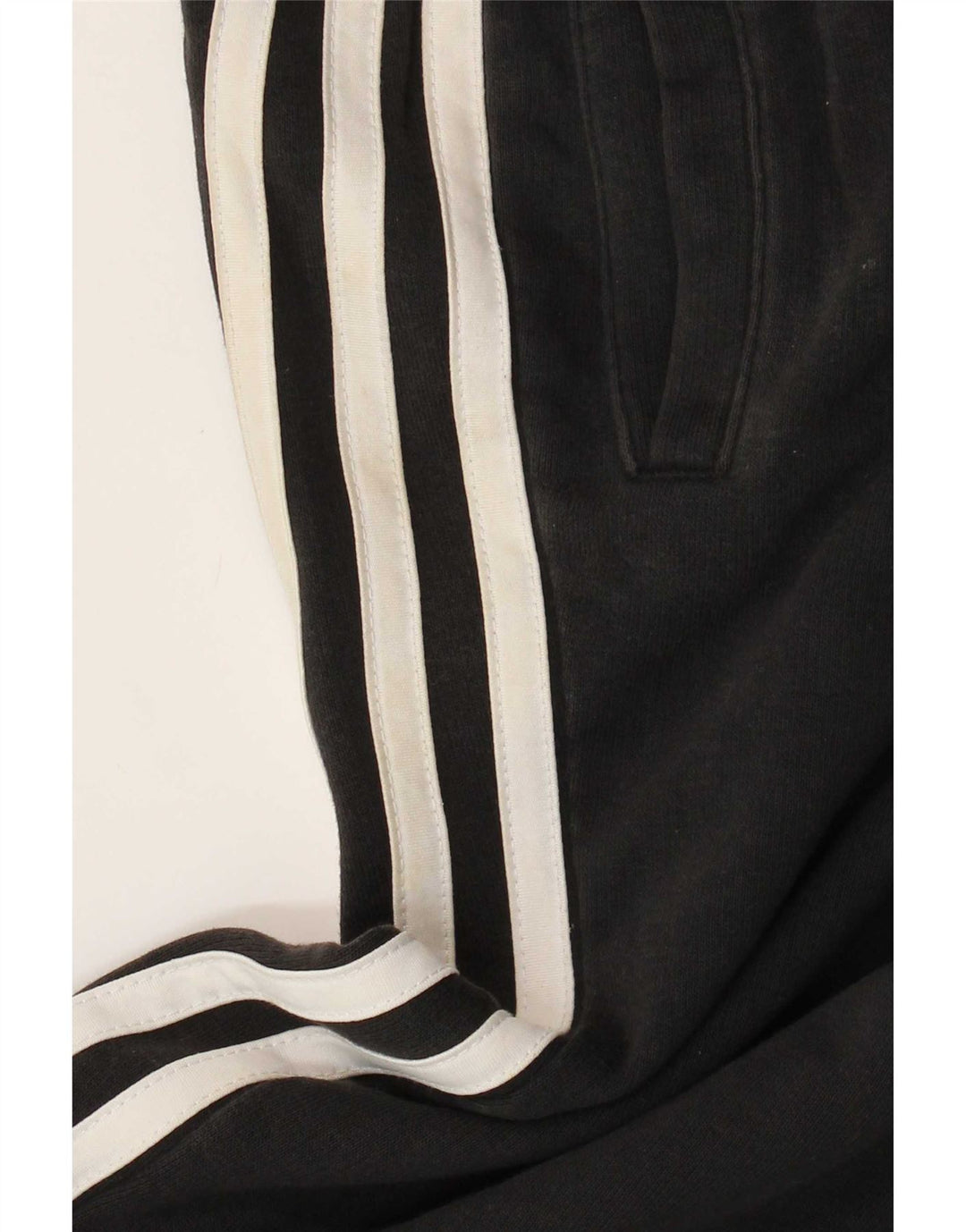 Pantaloni de trening Adidas pentru bărbați Pantaloni de jogging Mici Bumbac Negru