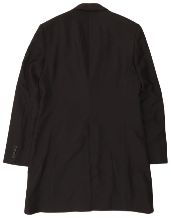 Jachetă pentru bărbați Marks & Spencer Autograph 1 Button Blazer UK 40 Medium Black