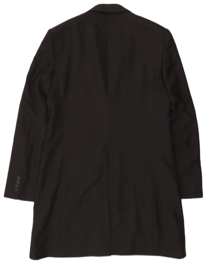 Jachetă pentru bărbați Marks & Spencer Autograph 1 Button Blazer UK 40 Medium Black