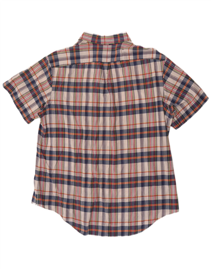 Cămașă cu mânecă scurtă Polo Ralph Lauren pentru bărbați 2XL, bumbac cu carouri multicolore