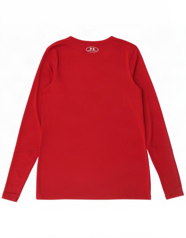 Under Armour Elite Graphic Top cu mânecă lungă Poliester burgundy mic