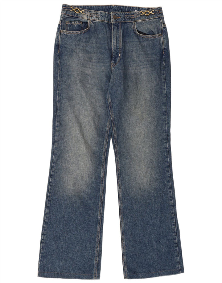 Massimo Dutti Blugi Bootcut pentru femei cu talie înaltă EU 40 Medium W30 L31 Albastru