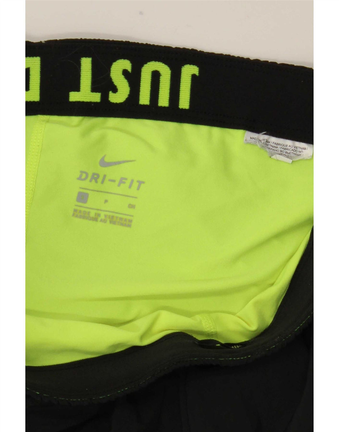 Pantaloni scurți sport Nike Dri Fit pentru femei UK 8 Small Black
