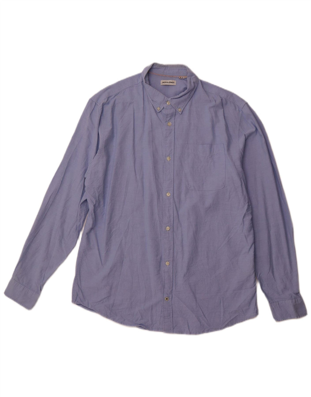 Cămașă pentru bărbați JACK & JONES XL Bumbac albastru