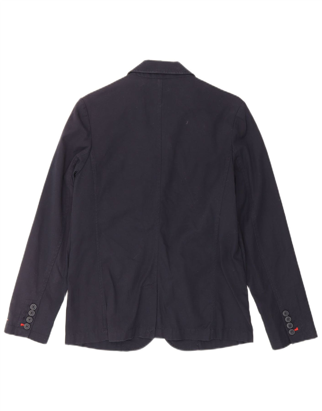 Sacou Tommy Hilfiger pentru băieți, cu 2 nasturi, 13-14 ani, bumbac bleumarin