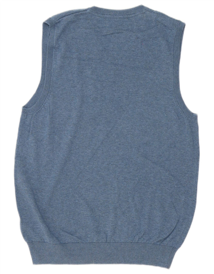 Marks & Spencer Vestă pentru bărbați Tank Top Bumbac albastru mediu